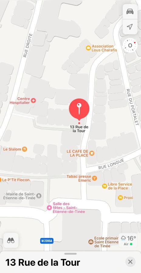 Studio Rdc La Tour Сент-Этьен-де-Тине Экстерьер фото